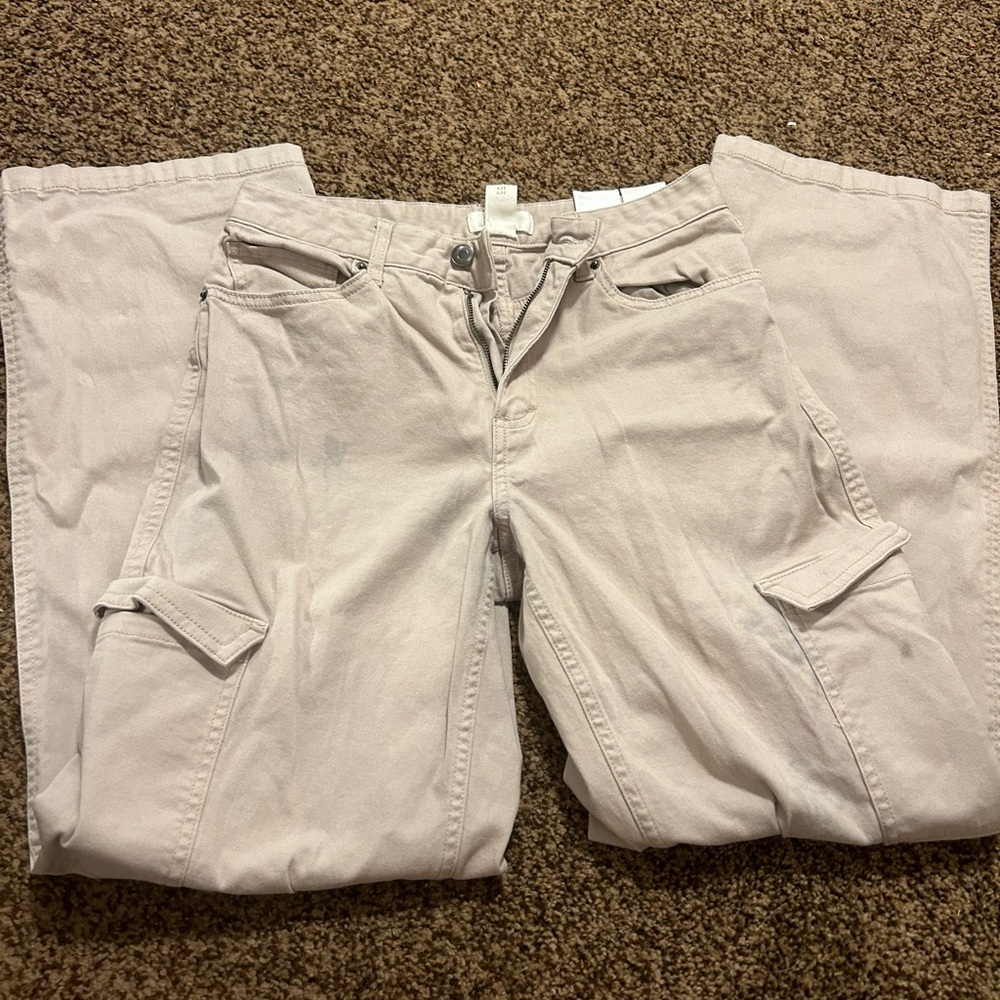 Tan cargo jeans
